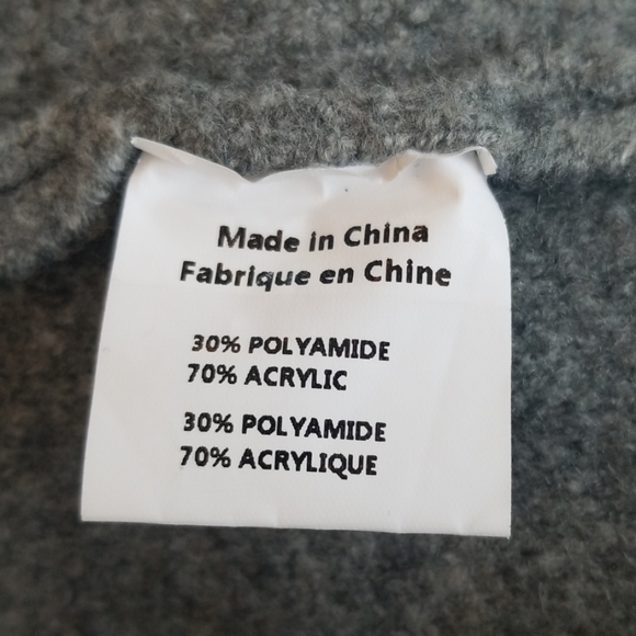 Lyla + Luxe Gray Sleeveless Coat - Size XS - Picture 6 of 7